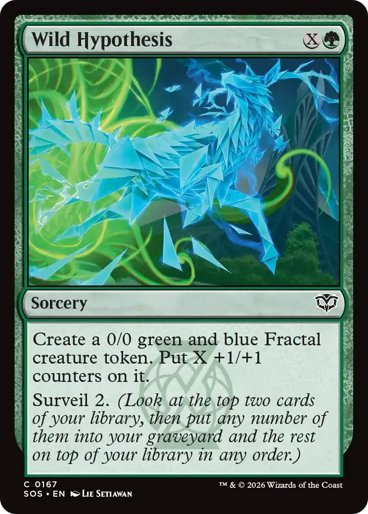 Wild Hypothesis [Secrets Of Strixhaven] 1
