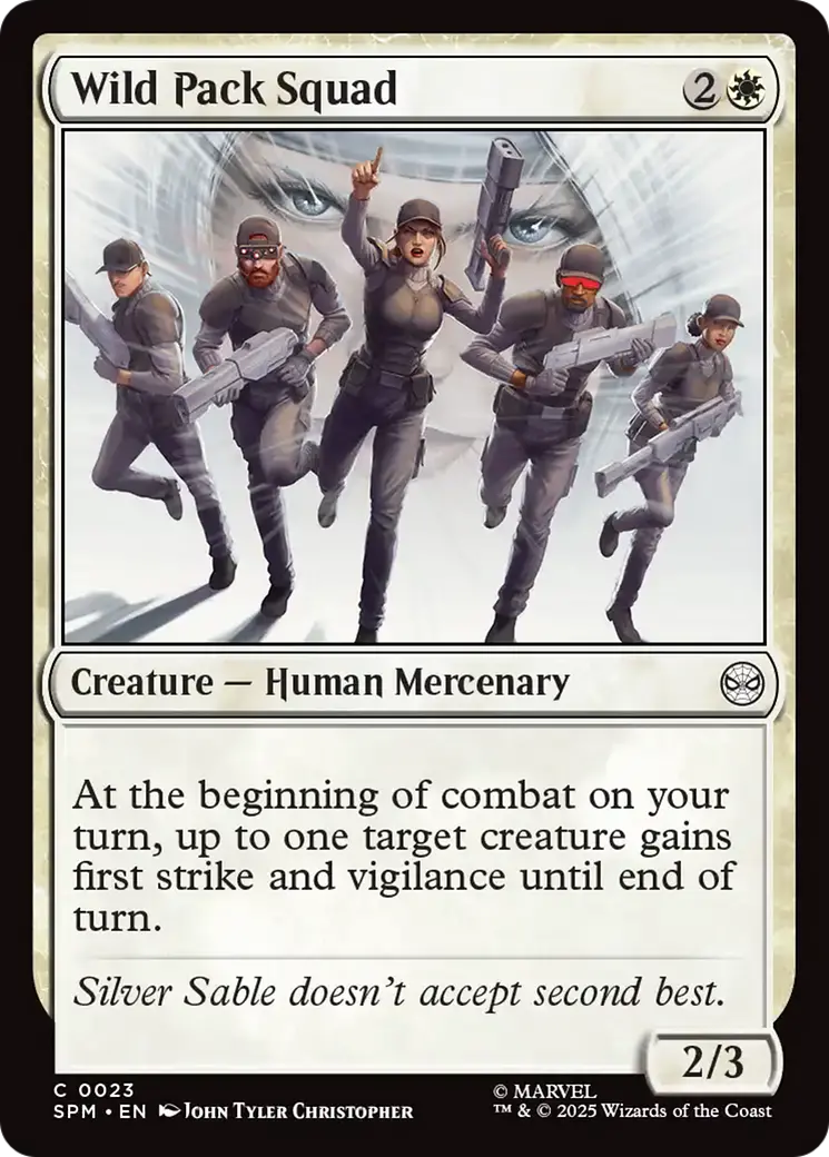 Wild Pack Squad [Marvel's Spider-Man] 1