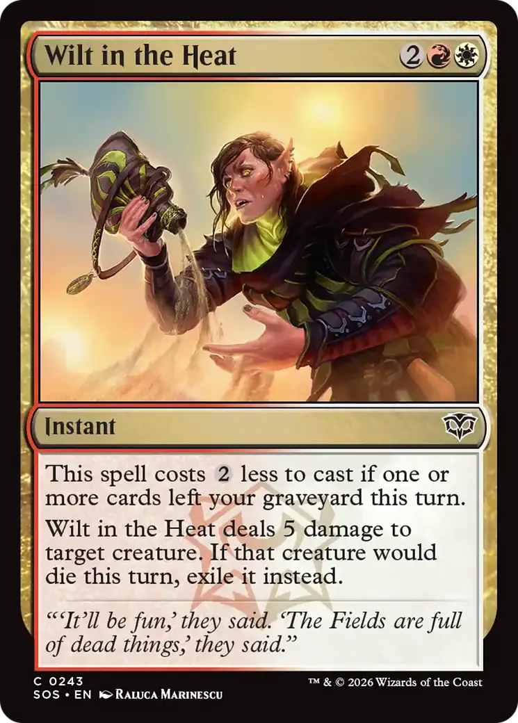 Wilt In The Heat [Secrets Of Strixhaven] 1