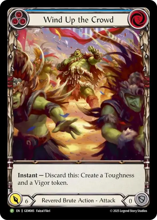 Wind Up The Crowd [Gem085] (Gem Pack 3)  Rainbow Foil 1