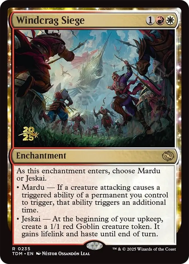 Windcrag Siege [Tarkir: Dragonstorm Prerelease Cards] 1