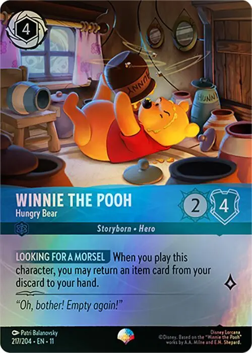 Winnie The Pooh - Hungry Bear (Epic) (217/204) [Winterspell] 1