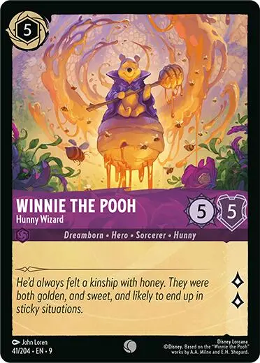 Winnie The Pooh - Hunny Wizard (41/204) [Fabled] 1