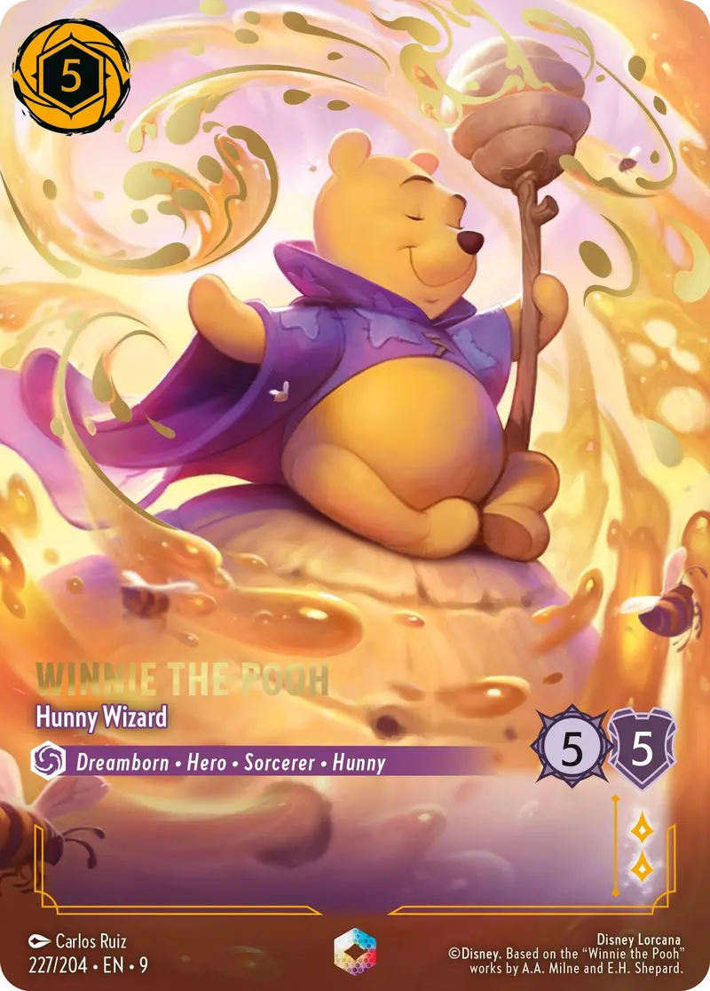 Winnie The Pooh - Hunny Wizard (Enchanted) (227/204) [Fabled] 1