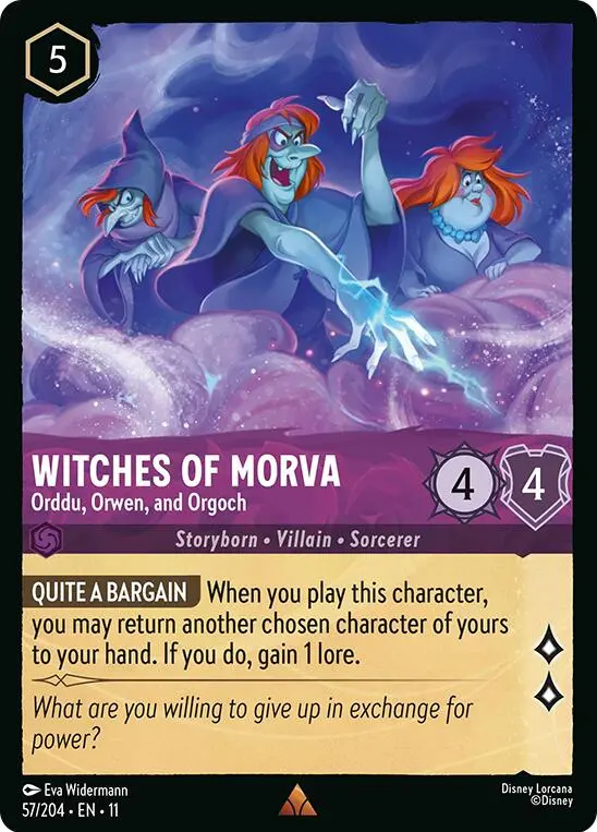 Witches Of Morva - Orddu, Orwen, And Orgoch (57/204) [Winterspell] 1
