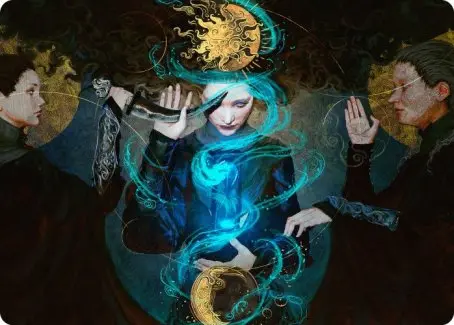 Witness The Future Art Card [Innistrad: Crimson Vow Art Series] 1
