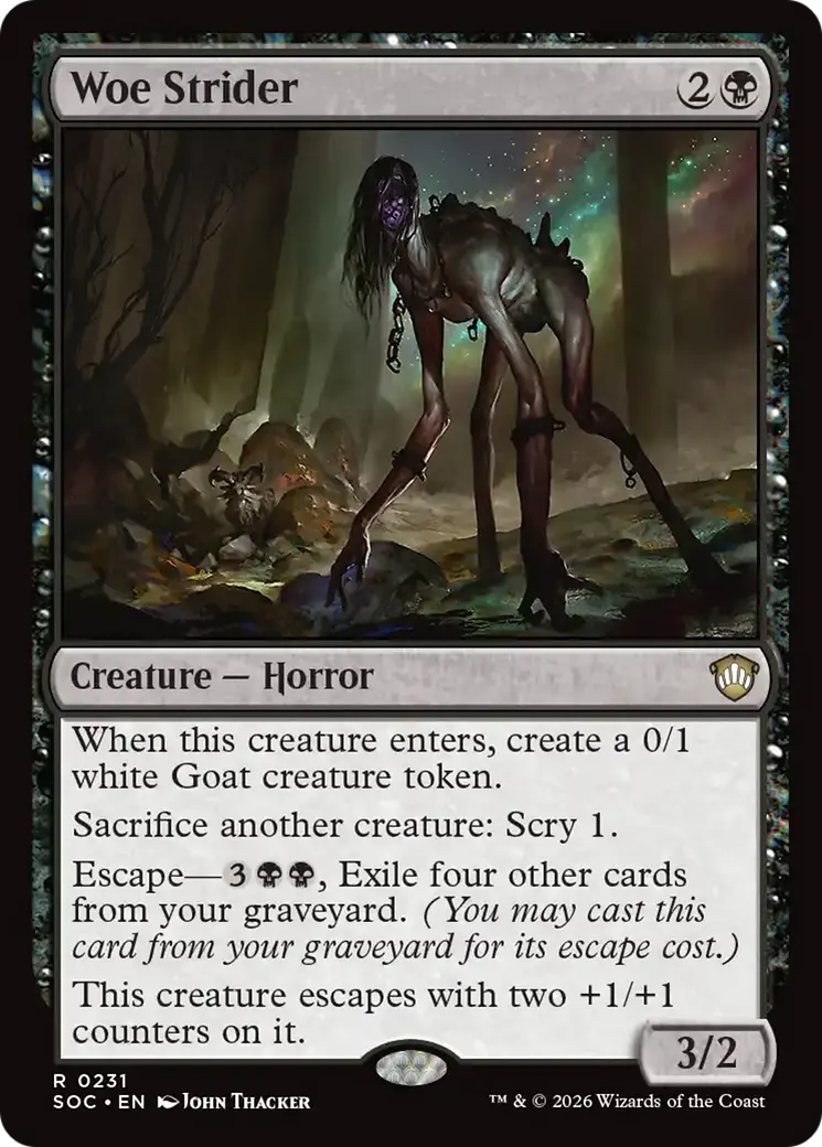 Woe Strider [Secrets Of Strixhaven Commander] 1