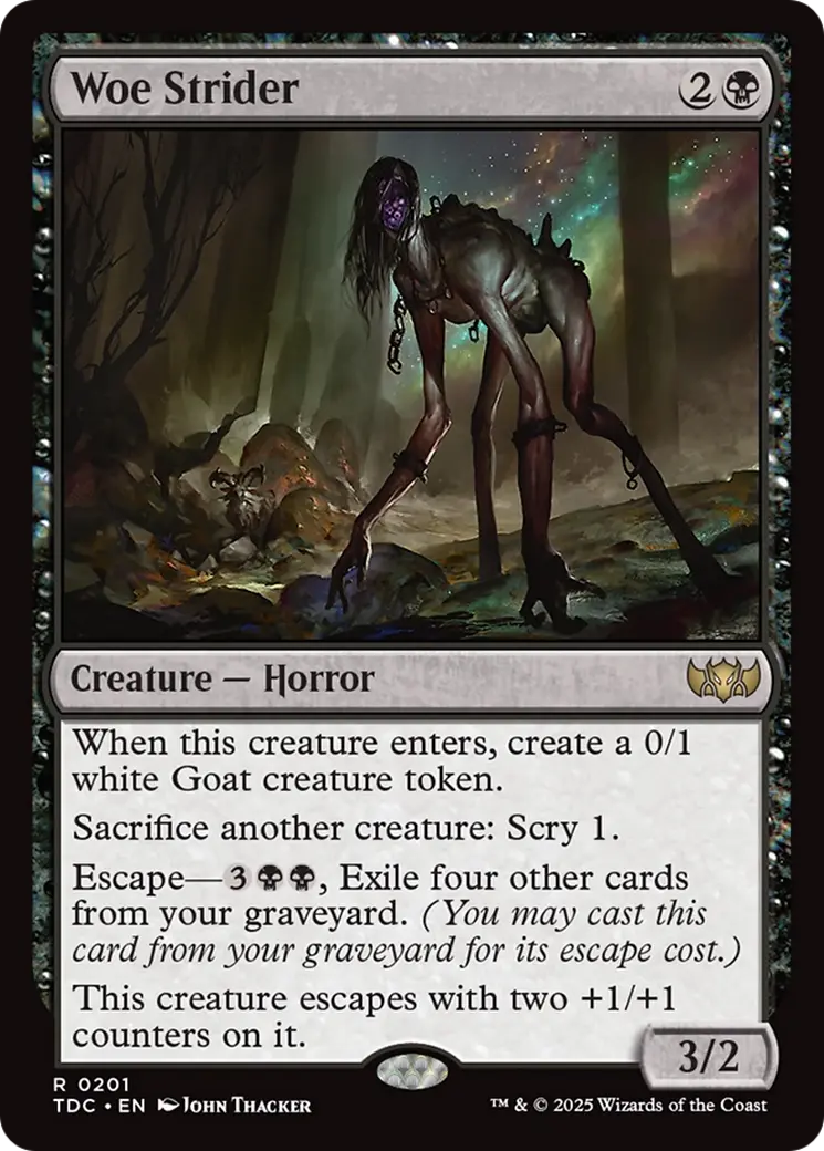 Woe Strider [Tarkir: Dragonstorm Commander] 1