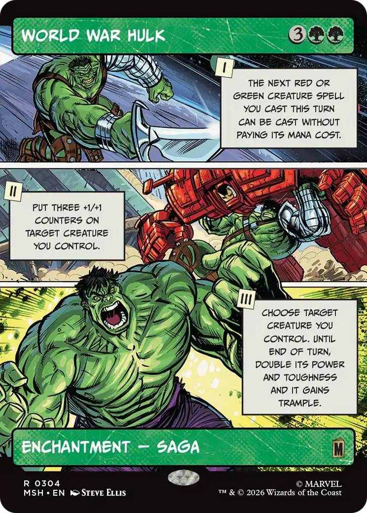 World War Hulk (Borderless) [Marvel Super Heroes] 1
