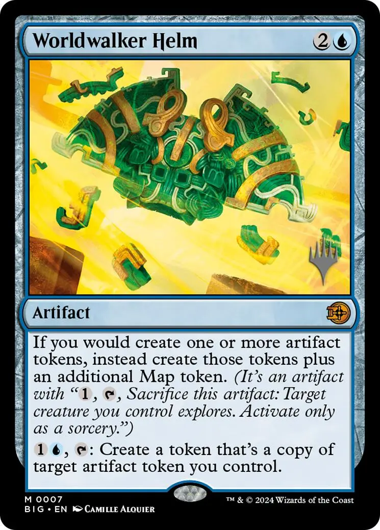 Worldwalker Helm [Edge Of Eternities Promo Pack] 1