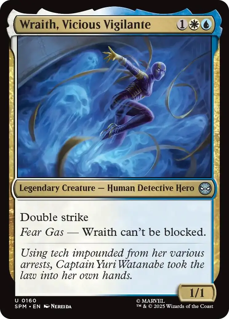 Wraith, Vicious Vigilante [Marvel's Spider-Man] 1