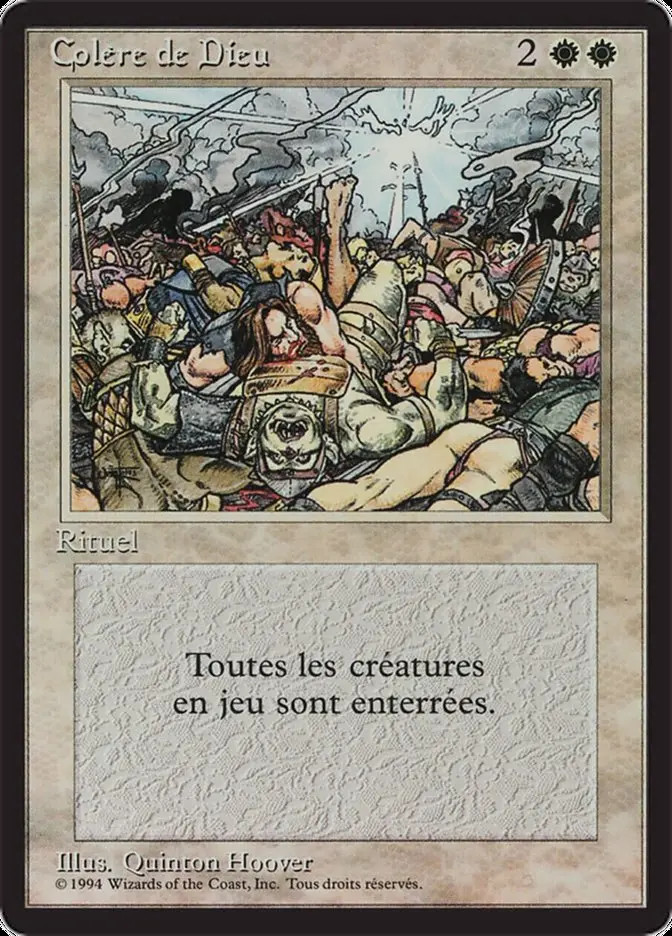 Wrath Of God [Foreign Black Border] 1