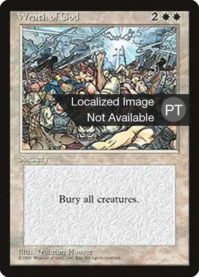 Wrath Of God [Fourth Edition (Foreign Black Border)] 1