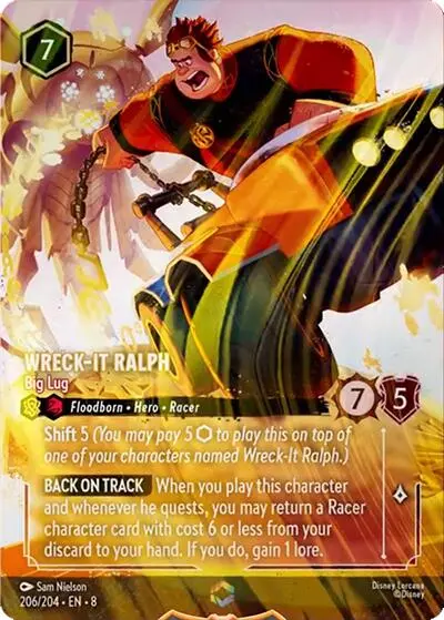Wreck-It Ralph - Big Lug (Enchanted) (206/204) [Reign Of Jafar] 1