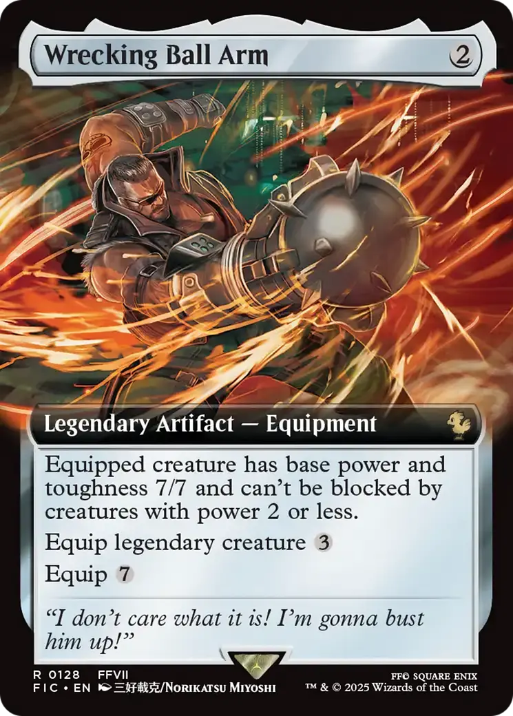 Wrecking Ball Arm (Extended Art) [Final Fantasy Commander] 1
