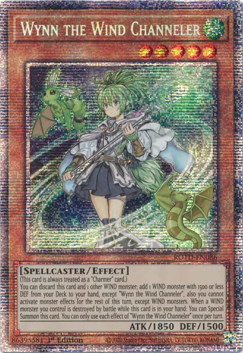 Wynn The Wind Channeler [Rotd-En086] Starlight Rare 1