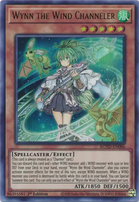 Wynn The Wind Channeler [Rotd-En086] Ultra Rare 1