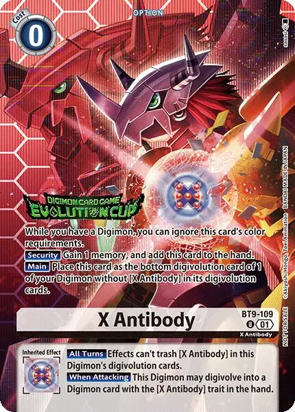 X Antibody [Bt9-109] (Evolution Cup 2025 Vol. 1) [X Record] 1