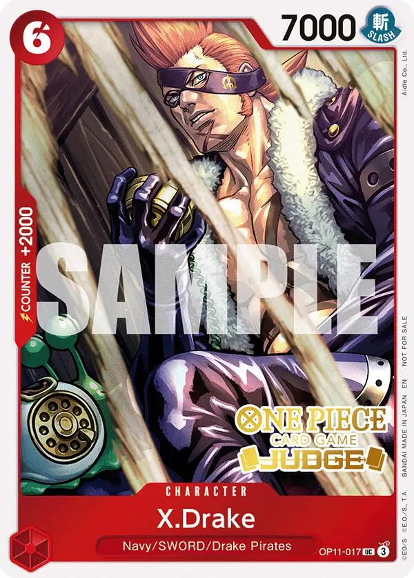 X.Drake (Judge Pack Vol. 7) [One Piece Promotion Cards] 1