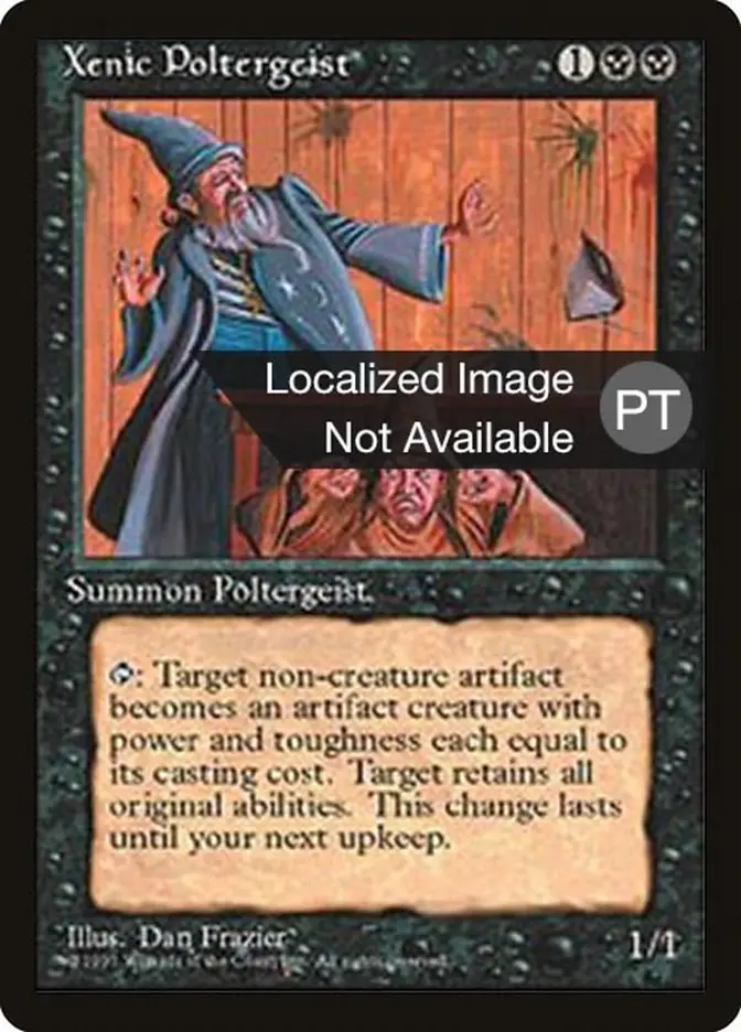 Xenic Poltergeist [Fourth Edition (Foreign Black Border)] 1