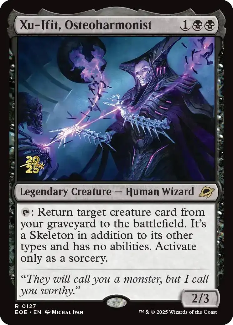 Xu-Ifit, Osteoharmonist [Edge Of Eternities Prerelease Promos] 1