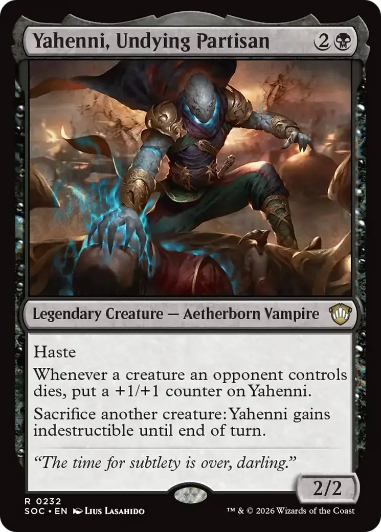 Yahenni, Undying Partisan [Secrets Of Strixhaven Commander] 1