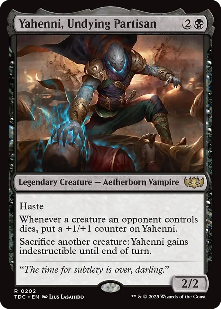 Yahenni, Undying Partisan [Tarkir: Dragonstorm Commander] 1