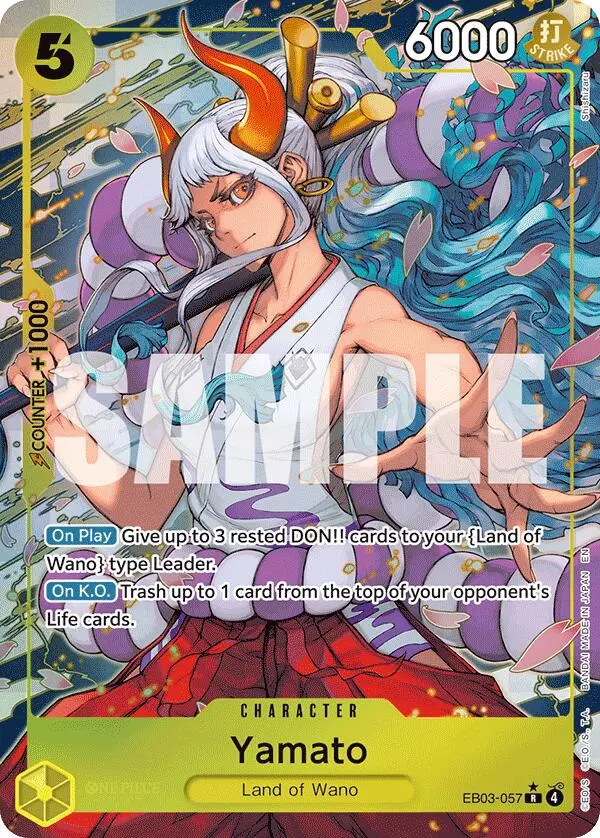 Yamato (Alternate Art) [Extra Booster: One Piece Heroines Edition] 1