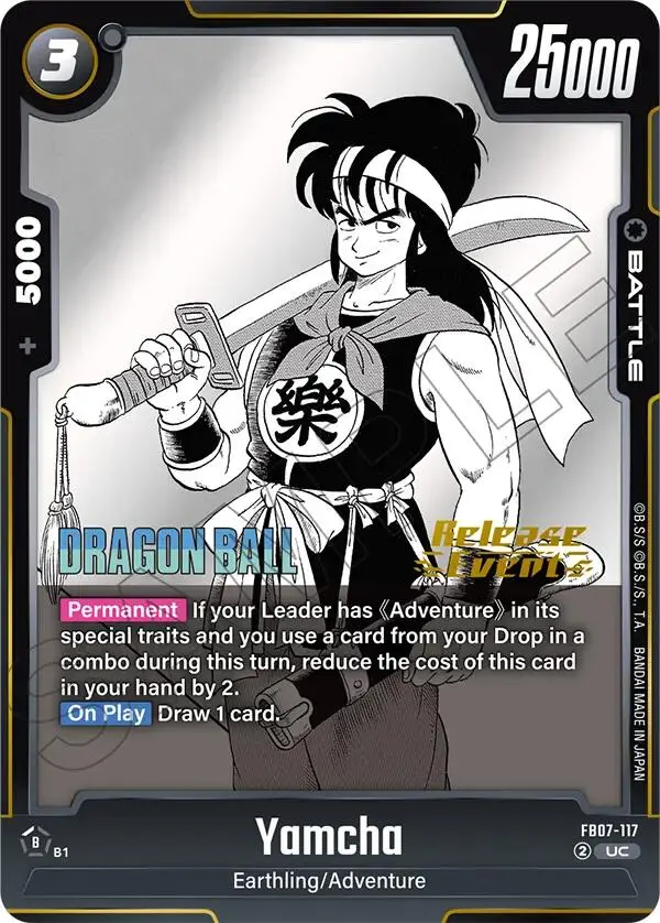 Yamcha [Manga Booster 02 Release Event Cards] 1