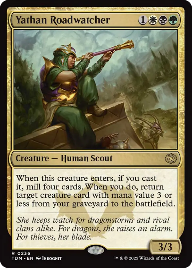 Yathan Roadwatcher [Tarkir: Dragonstorm] 1