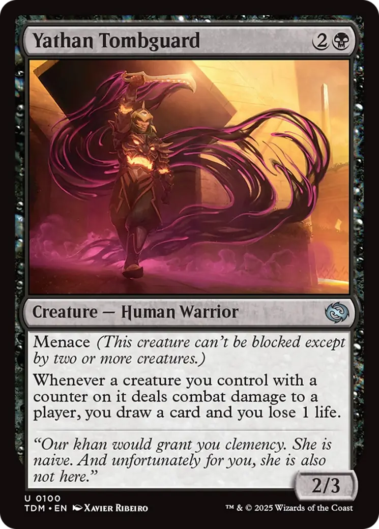 Yathan Tombguard [Tarkir: Dragonstorm] 1