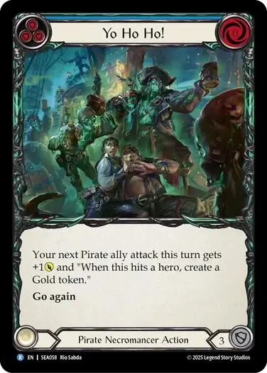 Yo Ho Ho! [Sea058] (High Seas)  Rainbow Foil 1