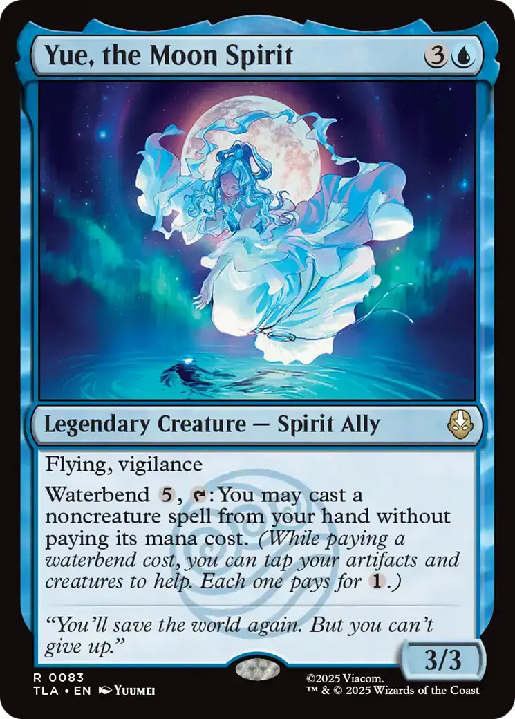 Yue, The Moon Spirit [Avatar: The Last Airbender] 1