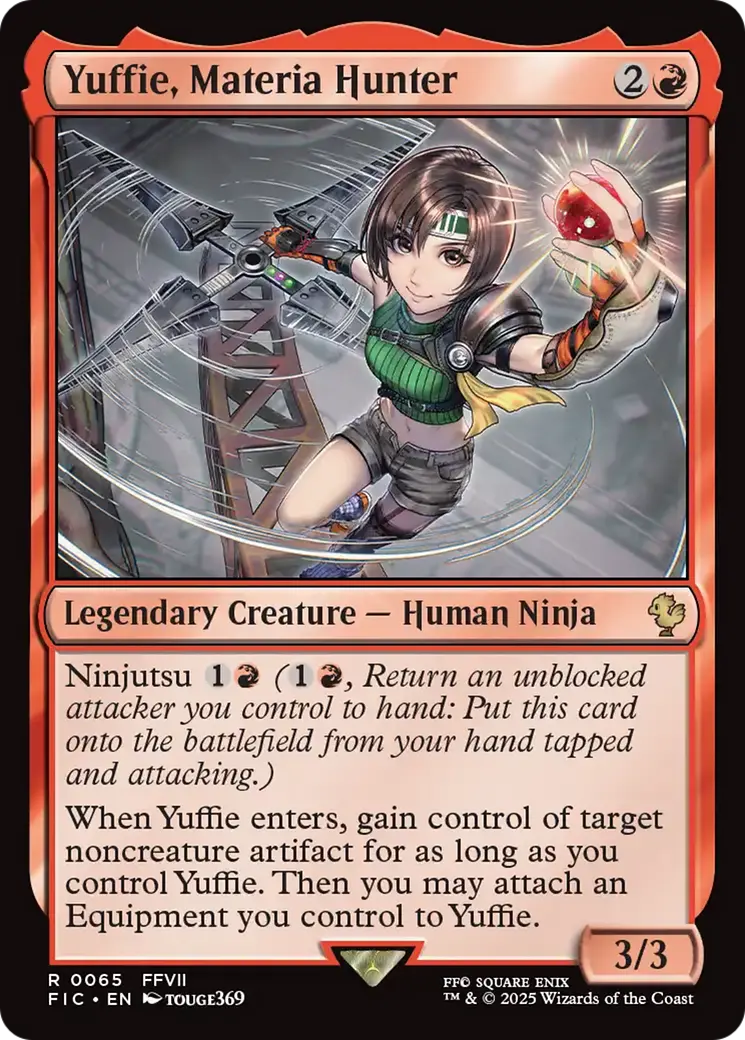 Yuffie, Materia Hunter [Final Fantasy Commander] 1