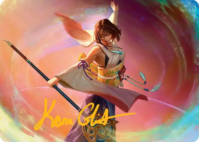 Yuna, Grand Summoner Art Card (Gold-Stamped Signature) [Final Fantasy Art Series] 1