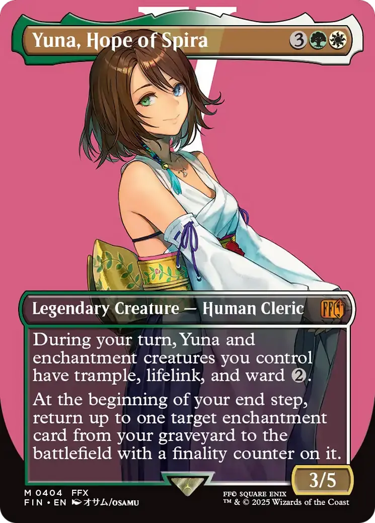 Yuna, Hope Of Spira (Borderless) [Final Fantasy] 1