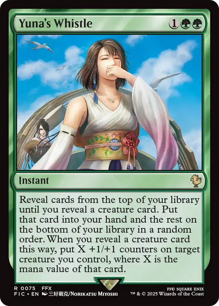 Yuna's Whistle [Final Fantasy Commander] 1