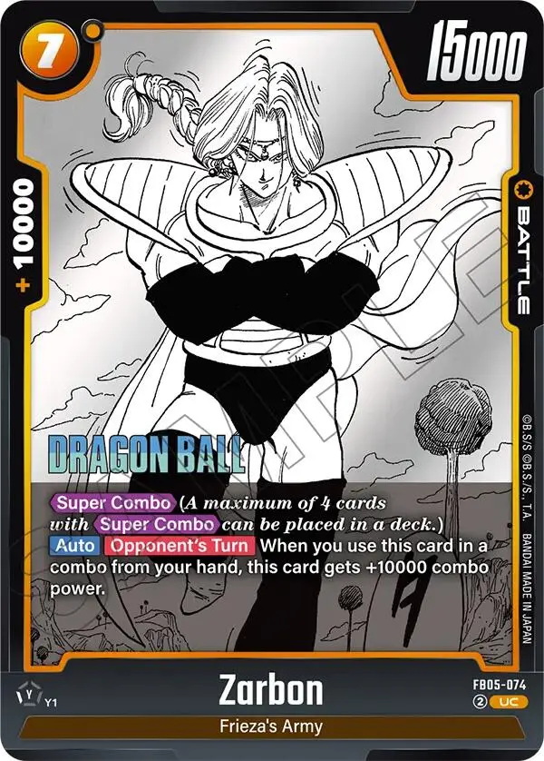 Zarbon (Fb05-074) [Manga Booster 02] 1