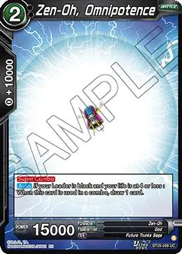 Zen-Oh, Omnipotence (Bt29-099) [Fearsome Rivals] 1