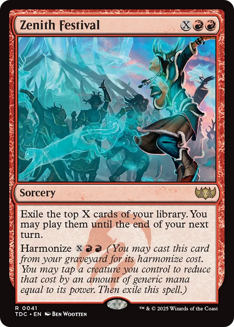 Zenith Festival [Tarkir: Dragonstorm Commander] 1