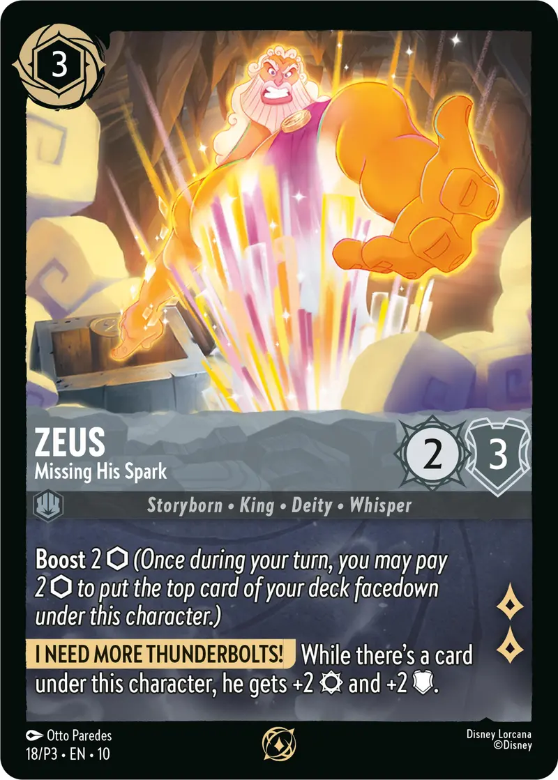 Zeus - Missing His Spark (18) [Promo Cards] 1