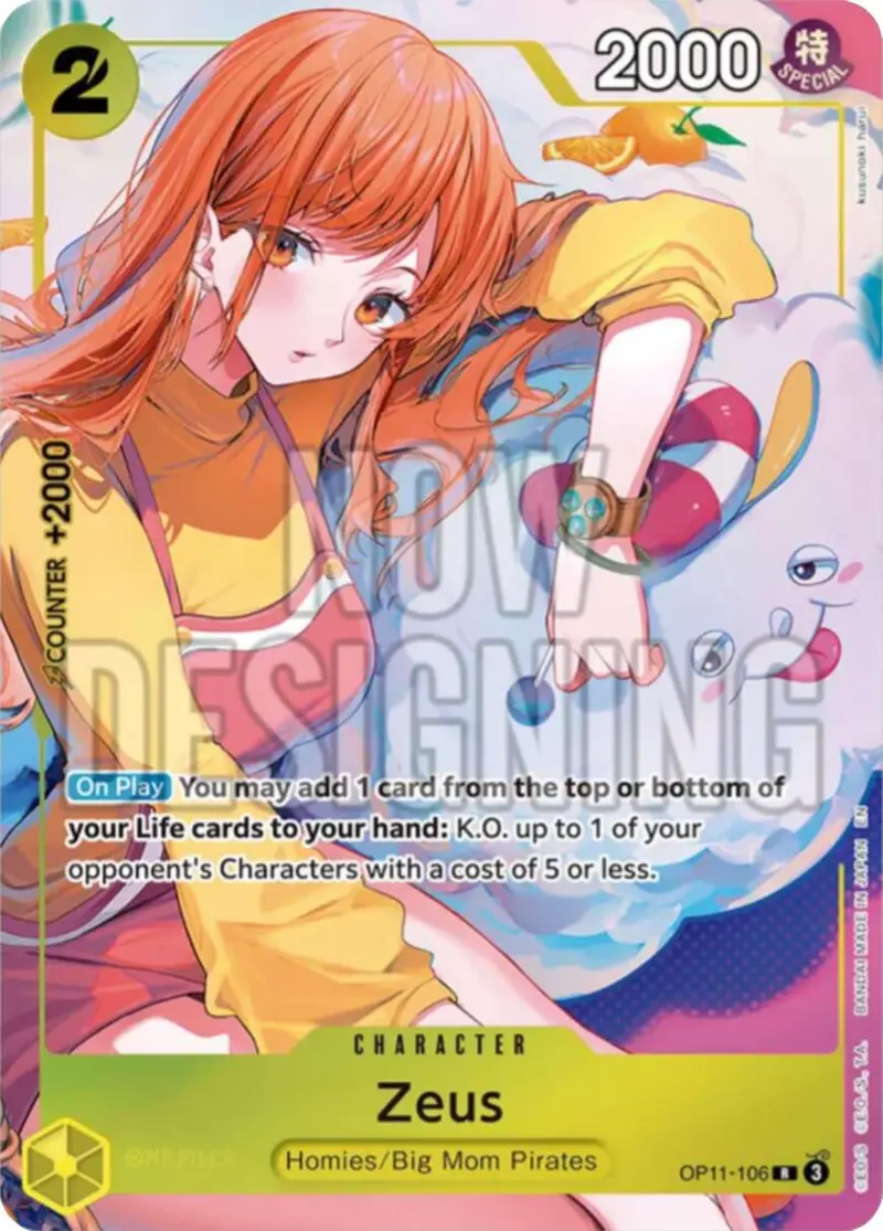 Zeus (Official Playmat - Bandai Card Games Fest 24-25 Edition) [One Piece Promotion Cards] 1