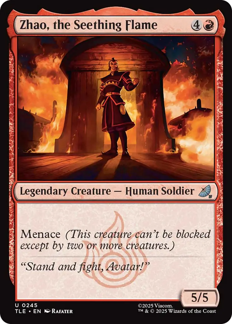 Zhao, The Seething Flame [Avatar: The Last Airbender: Eternal-Legal] 1