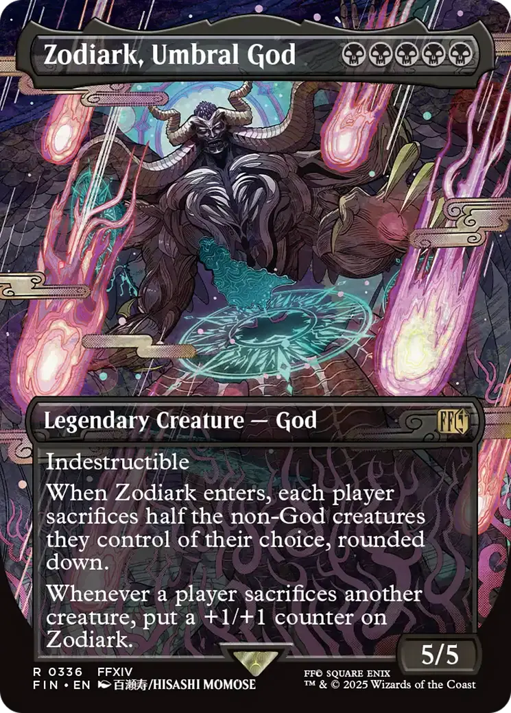 Zodiark, Umbral God (Borderless) [Final Fantasy] 1