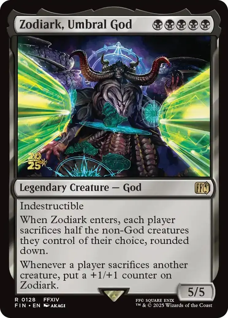 Zodiark, Umbral God [Final Fantasy Prerelease Promo] 1