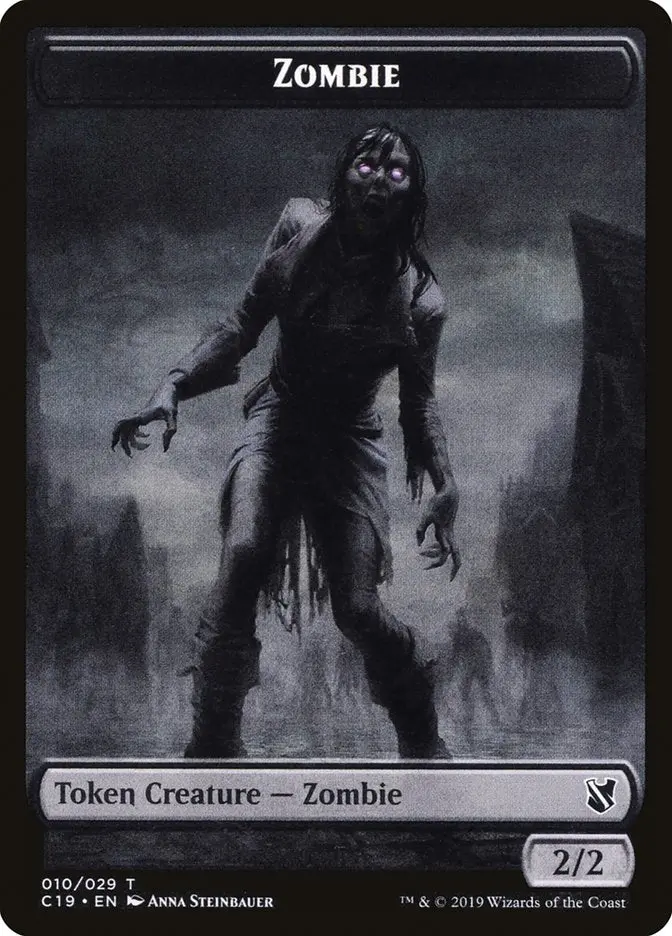 Zombie (010/029) [Commander 2019 Tokens] 1