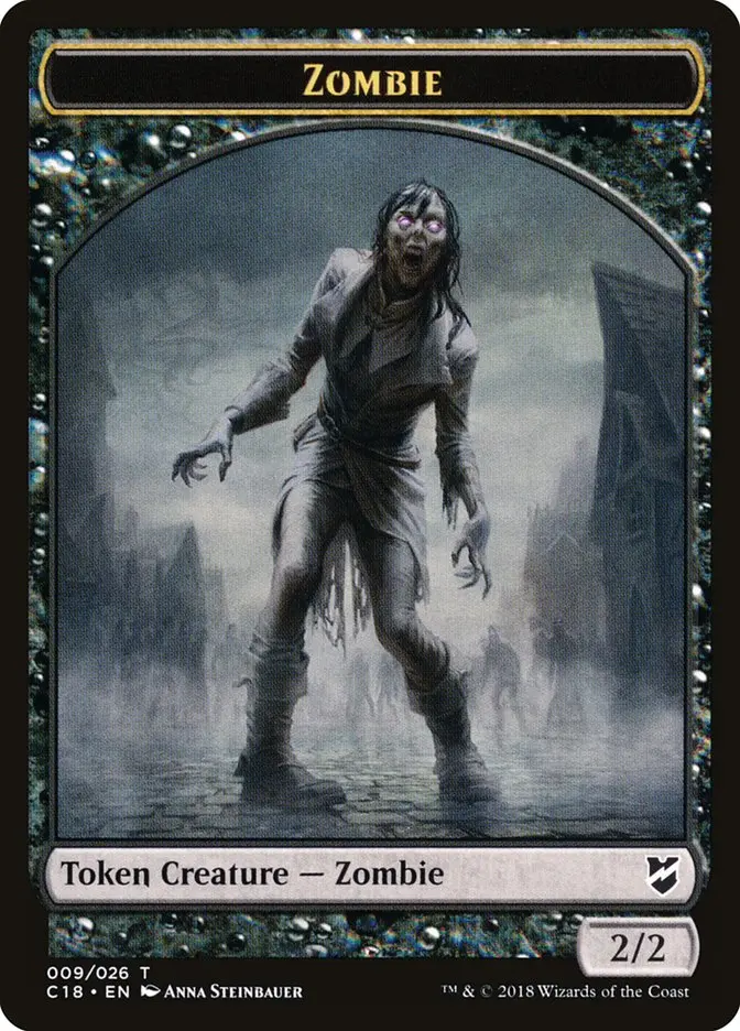 Zombie [Commander 2018 Tokens] 1