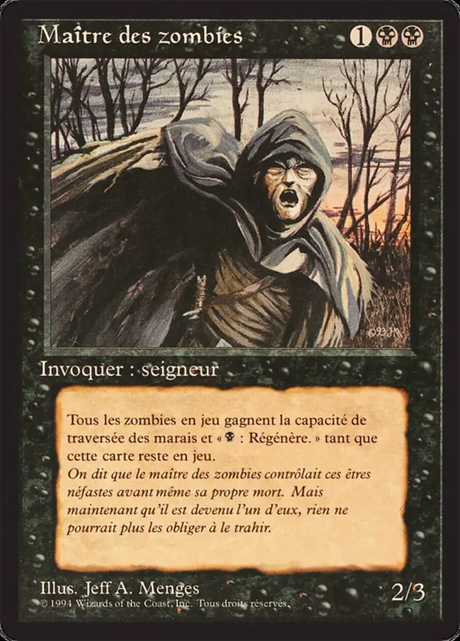 Zombie Master [Foreign Black Border] 1