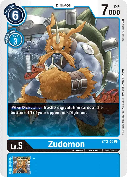Zudomon [St2-09] [Starter Deck: Cocytus Blue] 1