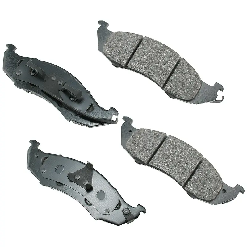 Akebono Act576 Ceramic Brake Pads – Designed For 1993–2002 Mercury Villager, Quiet & Low-Dust 1